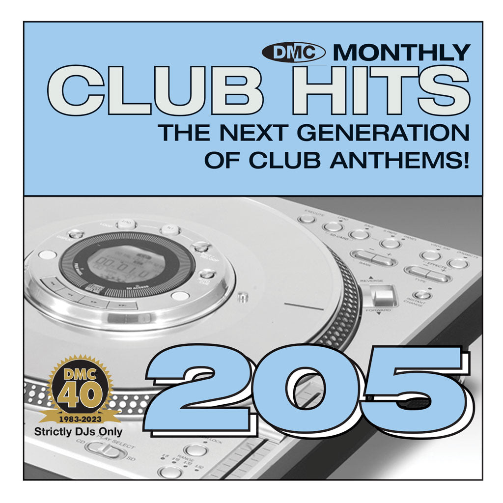 DMC CLUB HITS 205 - August 2023 NEW release