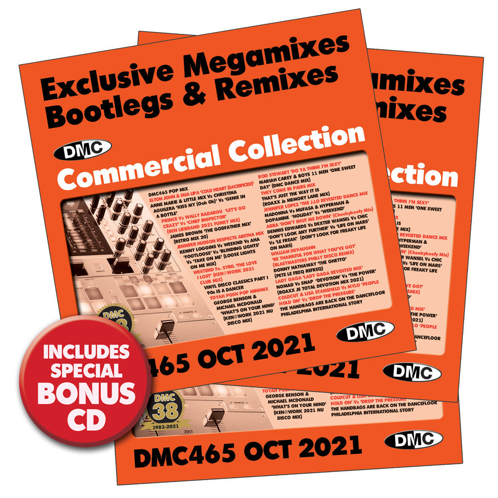 DMC Commercial Collection 465 - 3 x CD set - October 2021 release