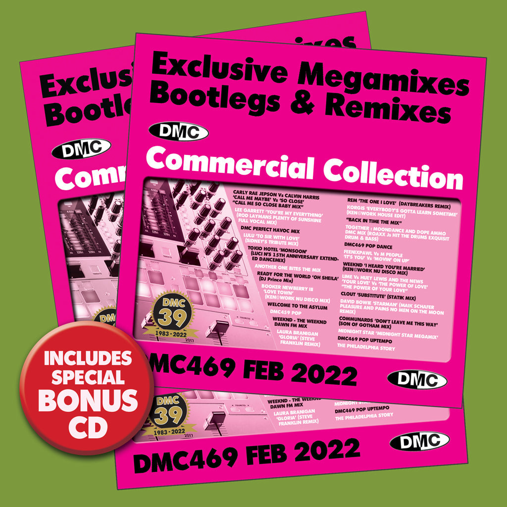 DMC COMMERCIAL COLLECTION 469 – Bonus CD Edition - 3CDs - February 2022