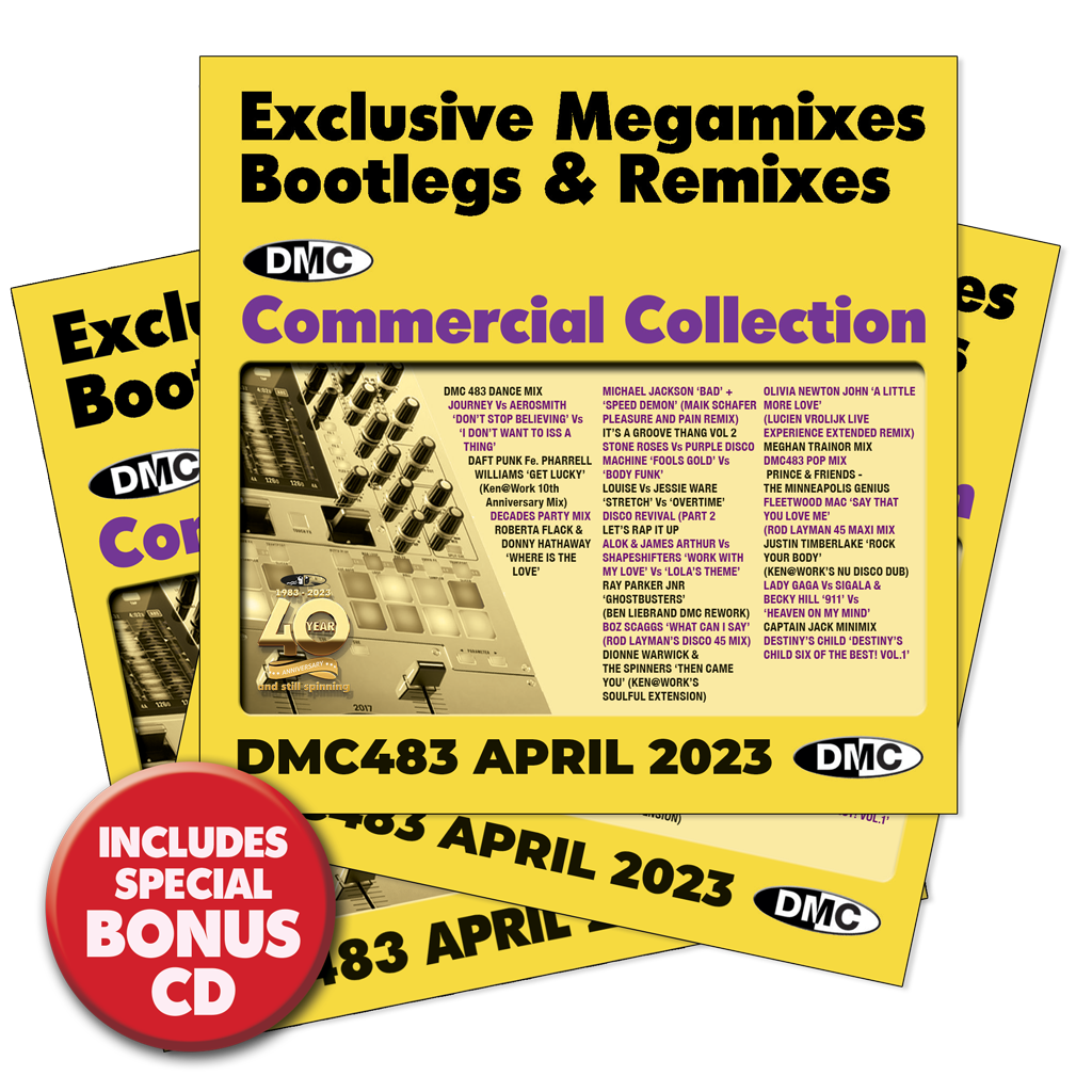 DMC Commercial Collection 483 -SPECIAL  3 CD EDITION - April 2023 out now