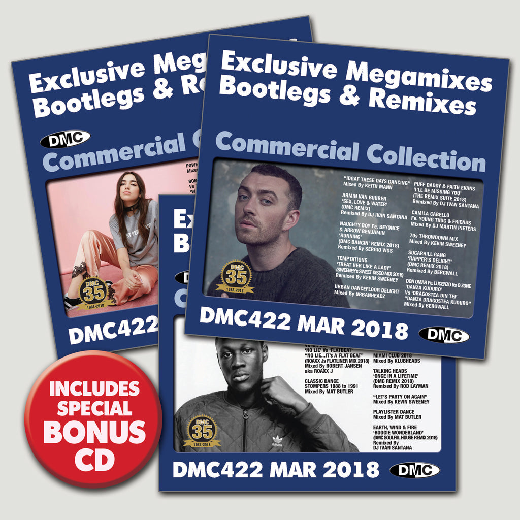 DMC COMMERCIAL COLLECTION 422  (Triple Disc Edition) - March 2018