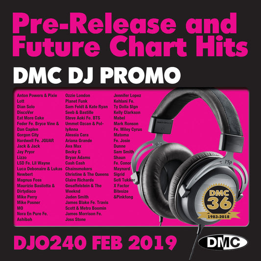 DMC DJ PROMO 240-  Releases And Future Chart Hits! - February 2019 Release