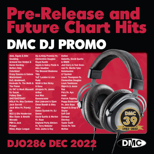 DMC DJ PROMO 286 - 2 x CD - December 2022 new release
