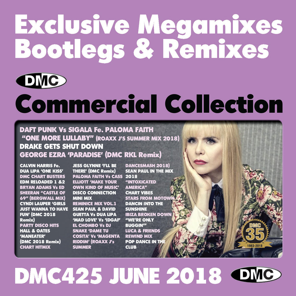 DMC COMMERCIAL COLLECTION 425 - TRIPLE CD EDITION - JUNE 2018