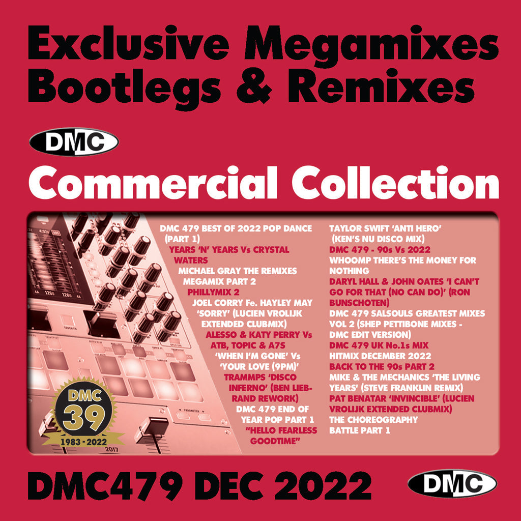DMC 479 Commercial Collection - 3 x CD - December 2022 new release