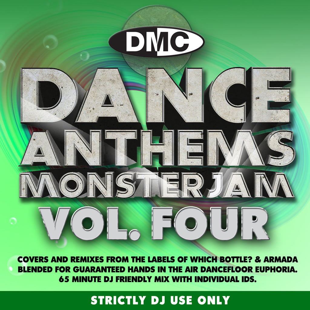 DMC DANCE ANTHEMS MONSTERJAM VOLUME 4 - January 2022