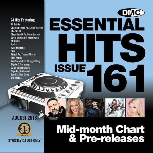 DMC ESSENTIAL HITS 161 - August 2018 release