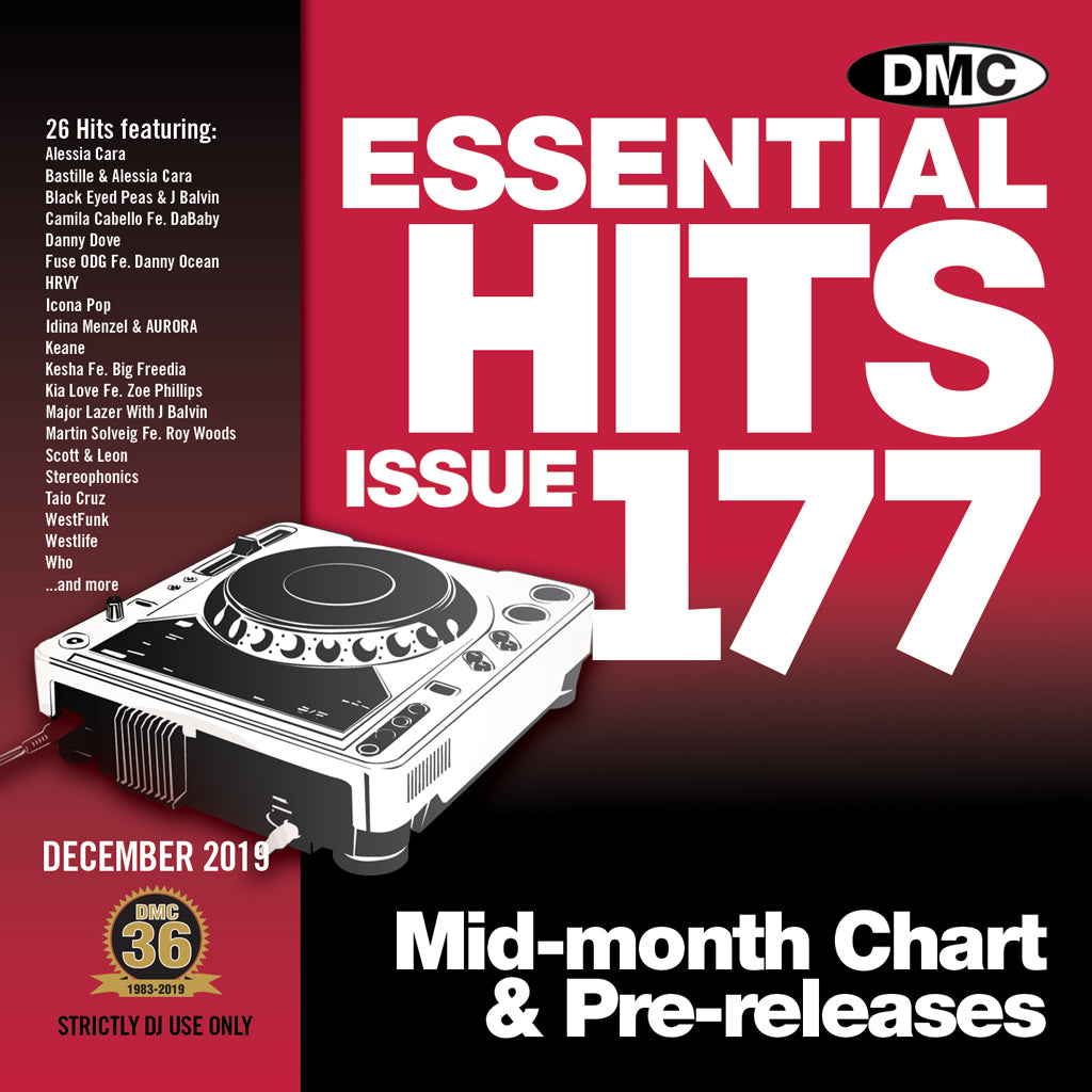 DMC ESSENTIAL HITS 177 - December 2019 release