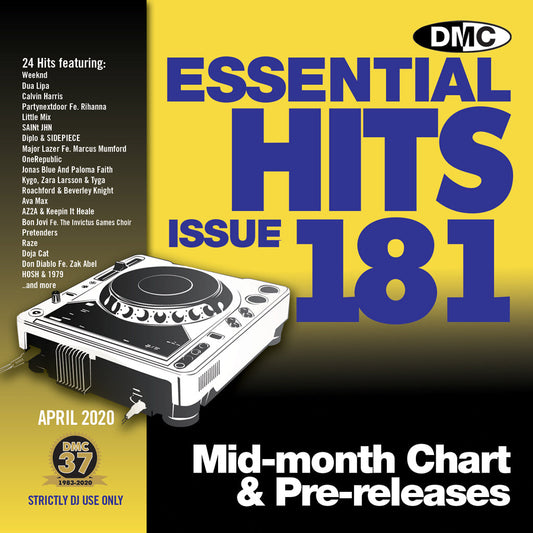 DMC ESSENTIAL HITS 181 - mid April 2020 release