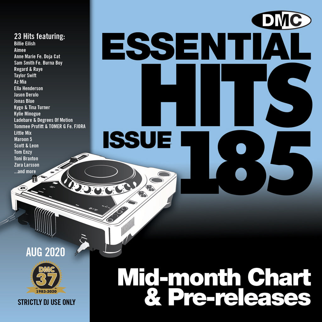 DMC ESSENTIAL HITS 185 - Mid August release