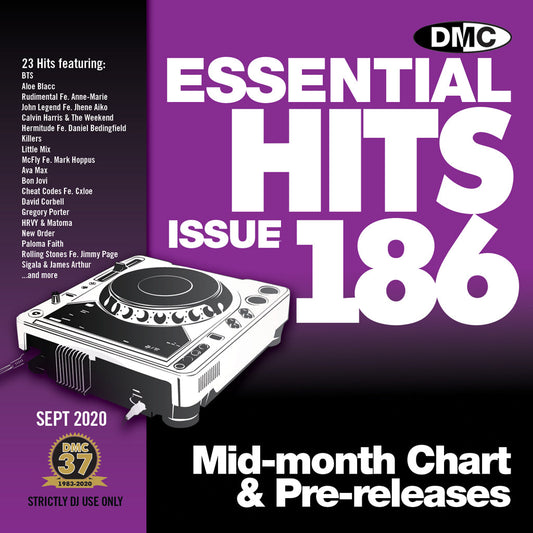 DMC ESSENTIAL HITS 186 - September 2020 release