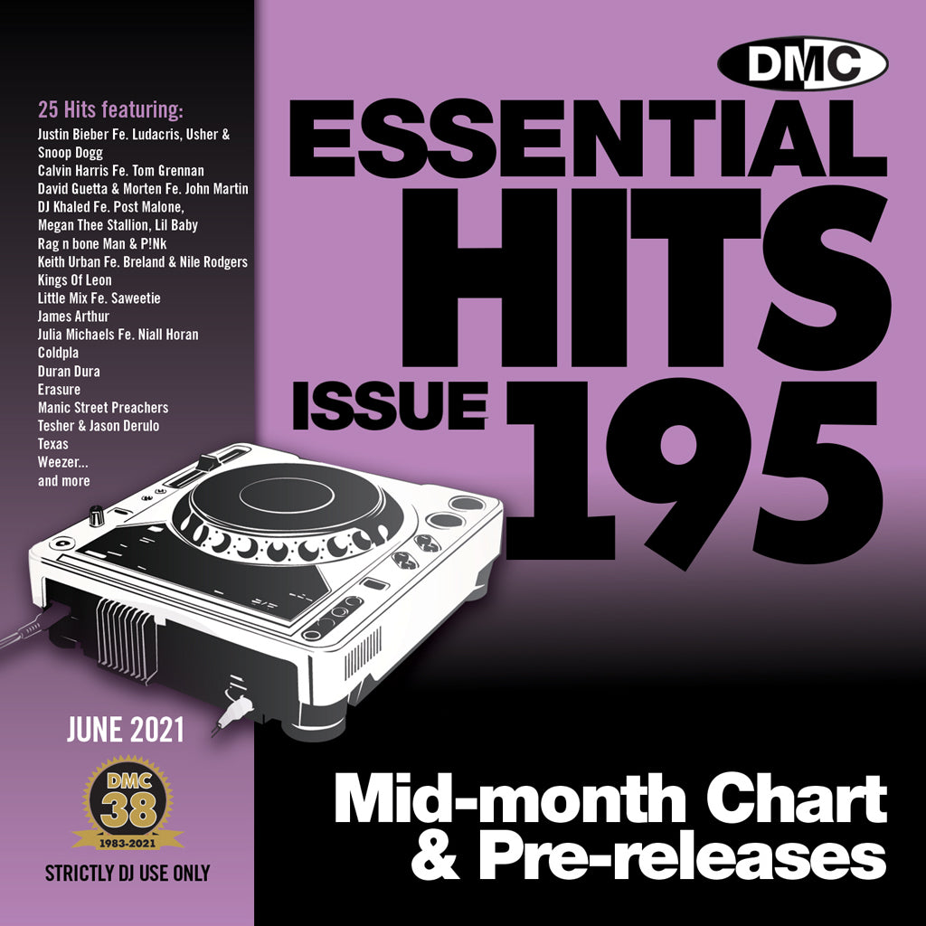 DMC ESSENTIAL HITS 195 - mid June 2021 release