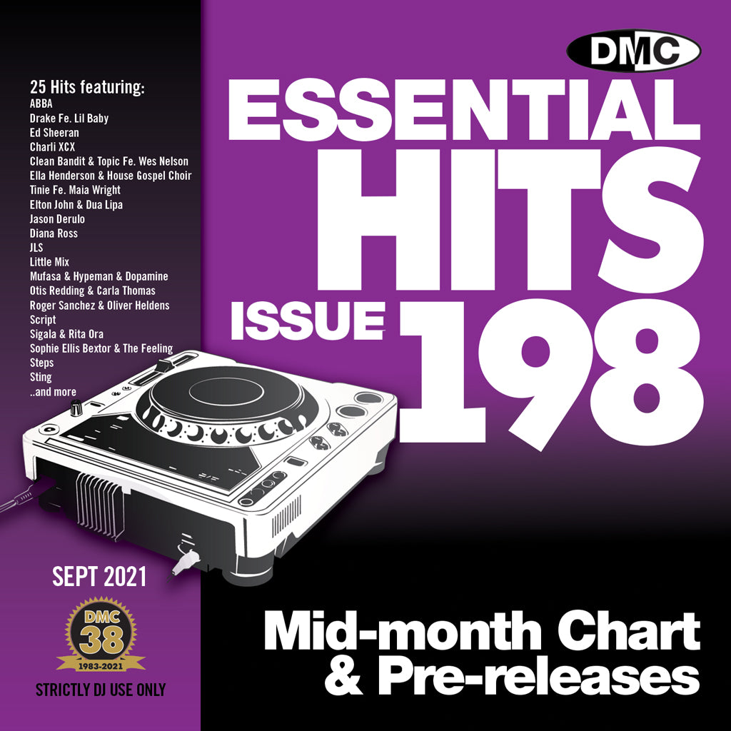 DMC ESSENTIAL HITS 198 - SEPTEMBER 2021 release