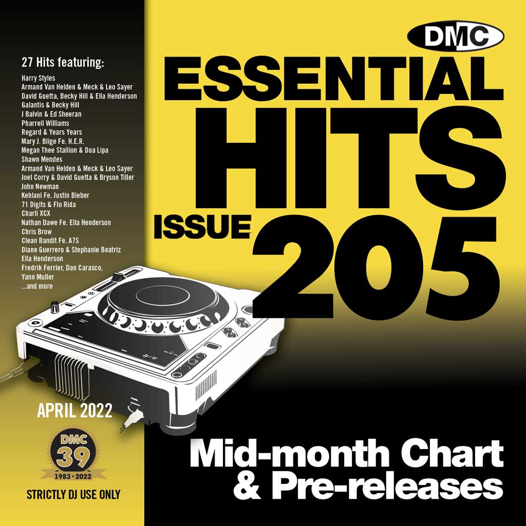 DMC ESSENTIAL HITS 205  - mid April 2022