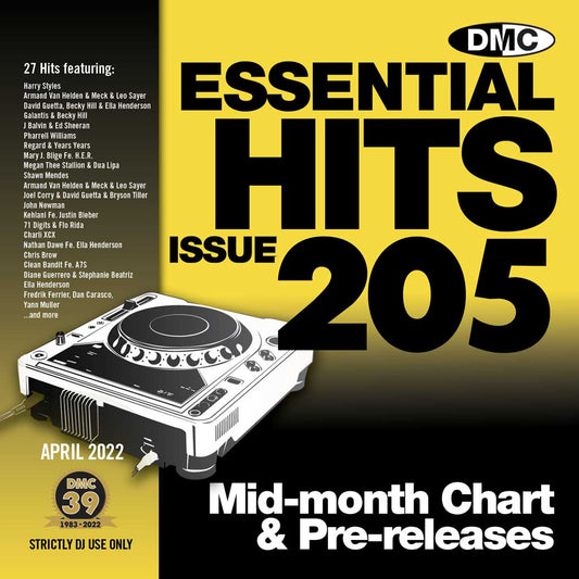 DMC ESSENTIAL HITS 205  - mid April 2022