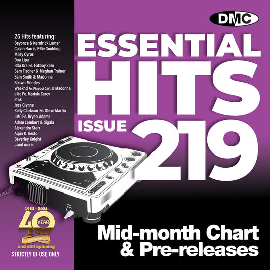 DMC ESSENTIAL HITS 219 - June 2023 release