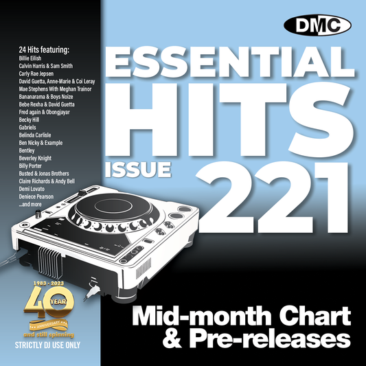 DMC ESSENTIAL HITS 221 - Aug 2023 release