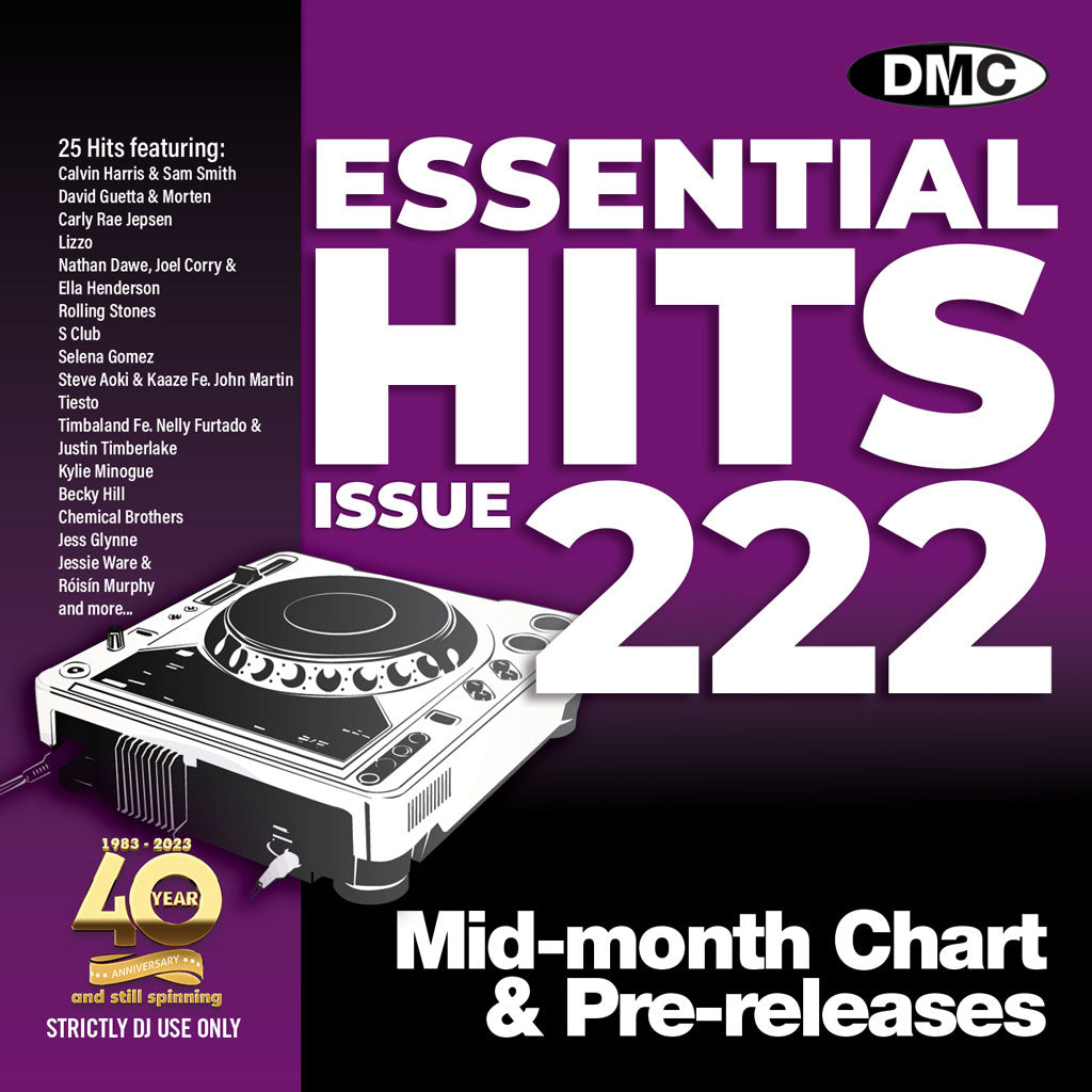 DMC ESSENTIAL HITS 222 -Sept 2023