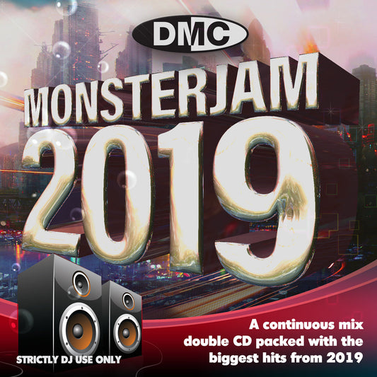 DMC MONSTERJAM 2019 - Double CD - The most anticipated mix release of the year