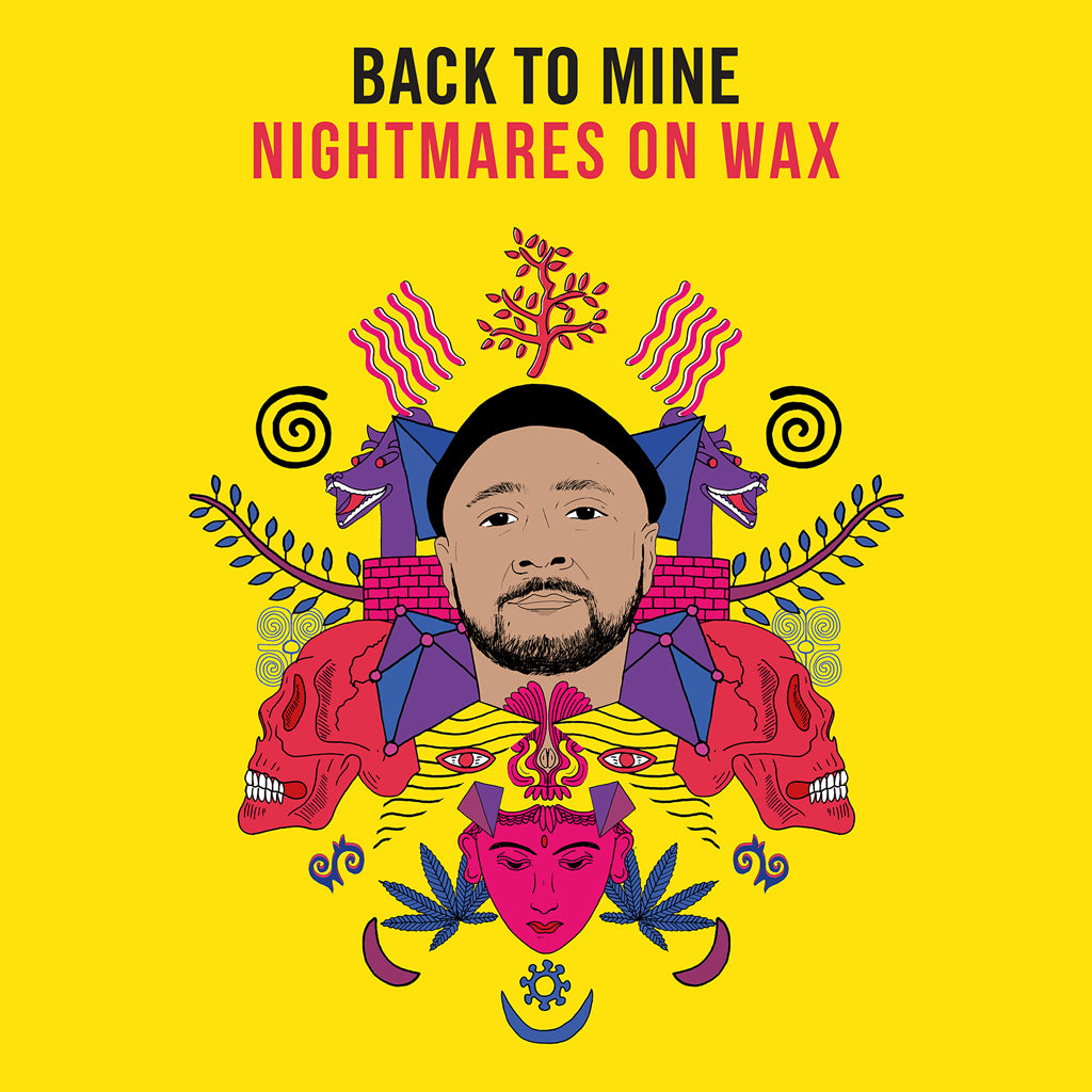 Back To Mine  - Nightmares on Wax - Double CD - Mixed and Unmixed - Released 25 January 2019