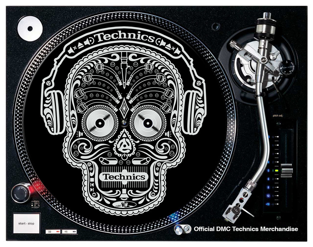 Technics Skull n Phones Slipmats (Pair)