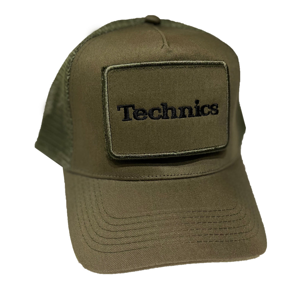 Technics Patch Snapback - Trucker Cap – Cypress Green - New In the Store