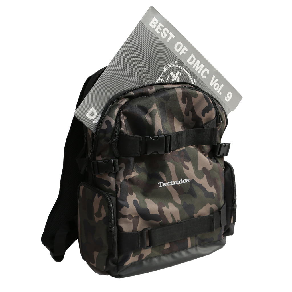 Technics Old School Board Pack (camo/silver embroidered logo)