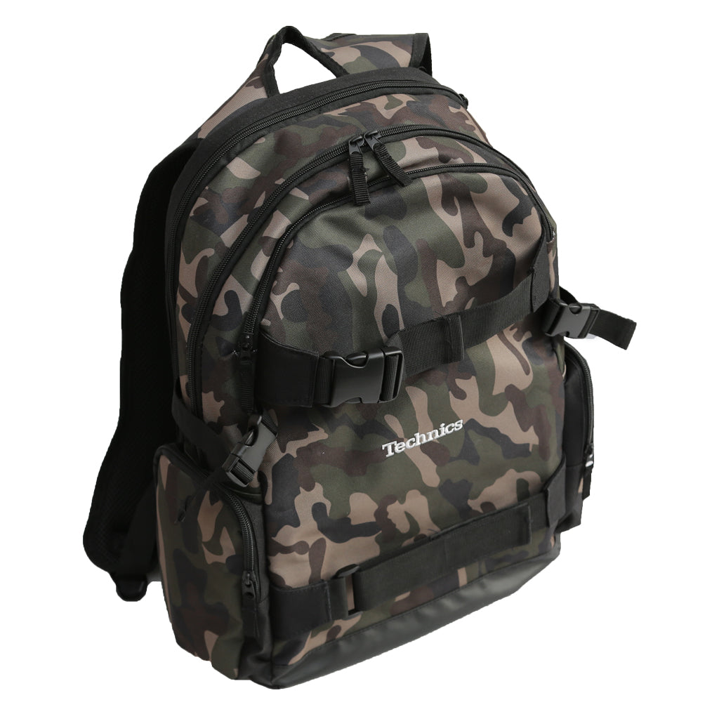 Technics Old School Board Pack (camo/silver embroidered logo)