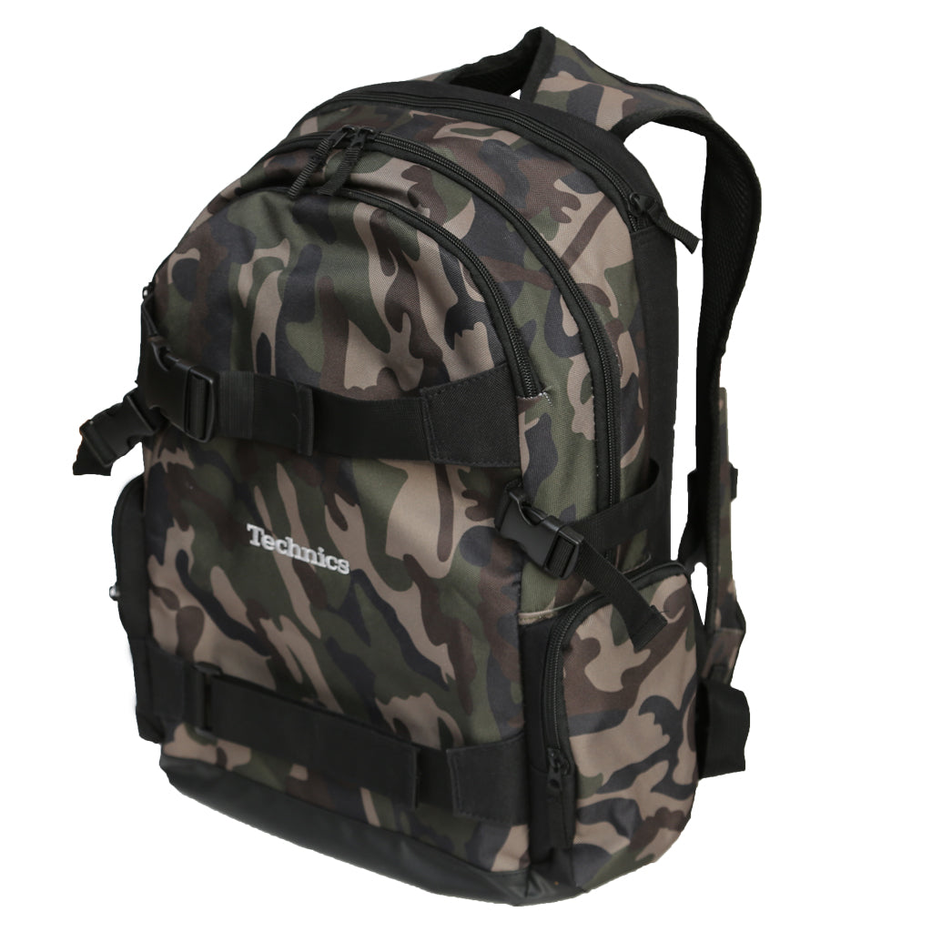 Technics Old School Board Pack (camo/silver embroidered logo)