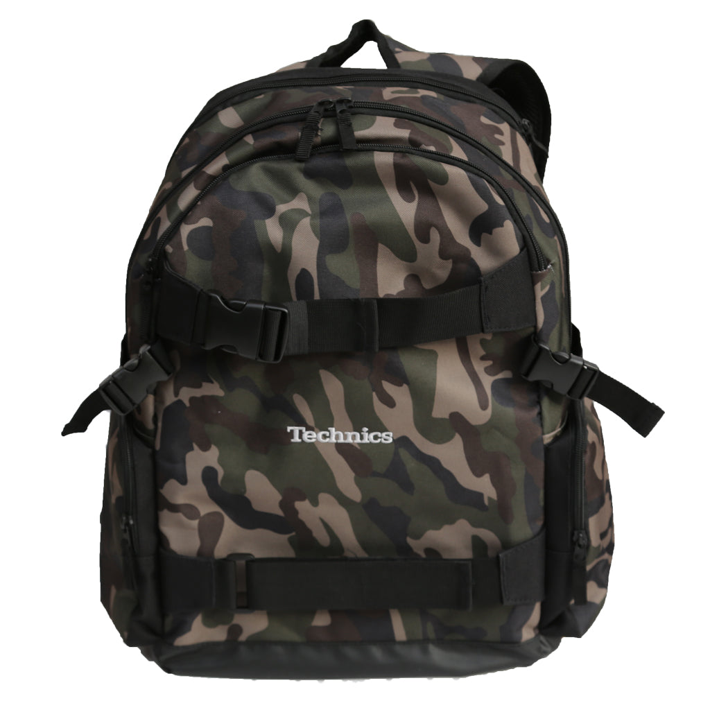 Technics Old School Board Pack (camo/silver embroidered logo)