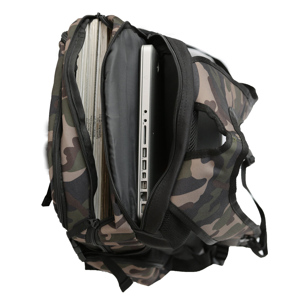 Technics Old School Board Pack (camo/silver embroidered logo)