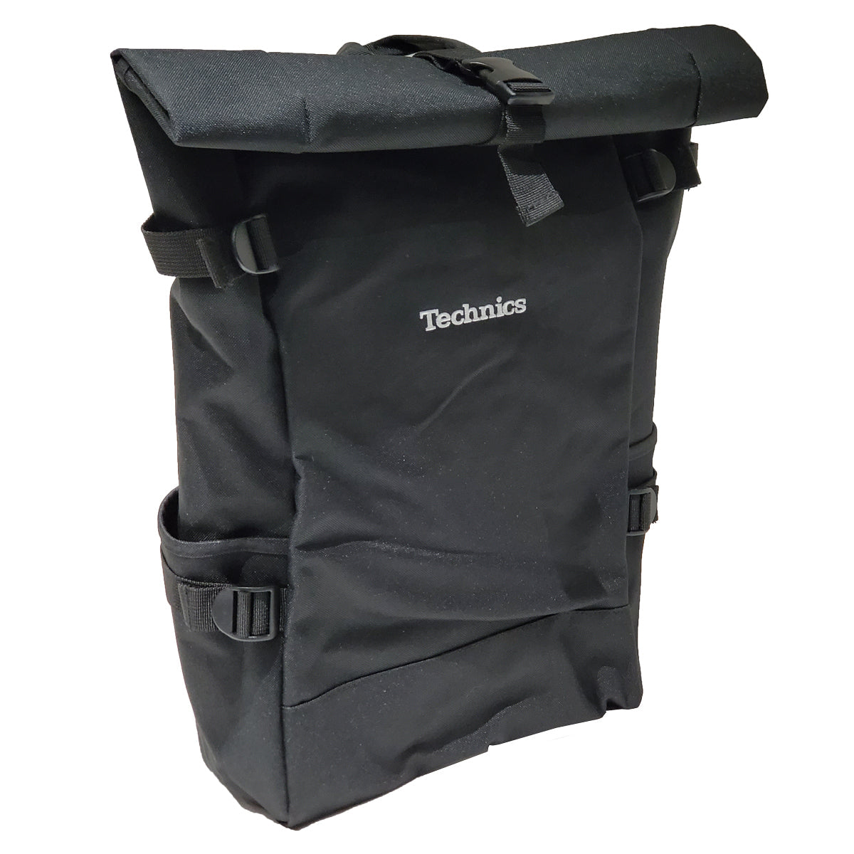 Technics Block Roll-Top Backpack (Black) - NEW