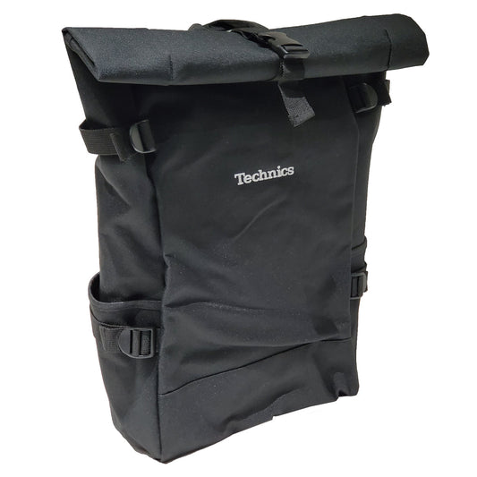 Technics Block Roll-Top Backpack (Black) - NEW