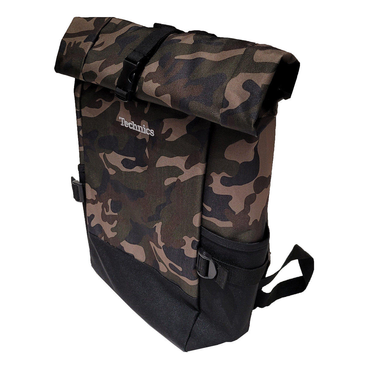 Technics Block Roll-Top Backpack (Camo) - NEW