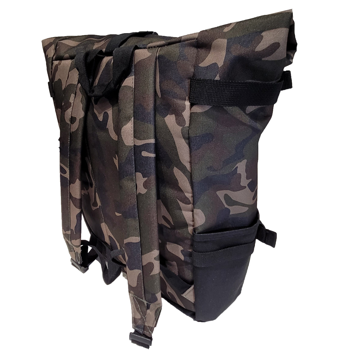 Technics Block Roll-Top Backpack (Camo) - NEW