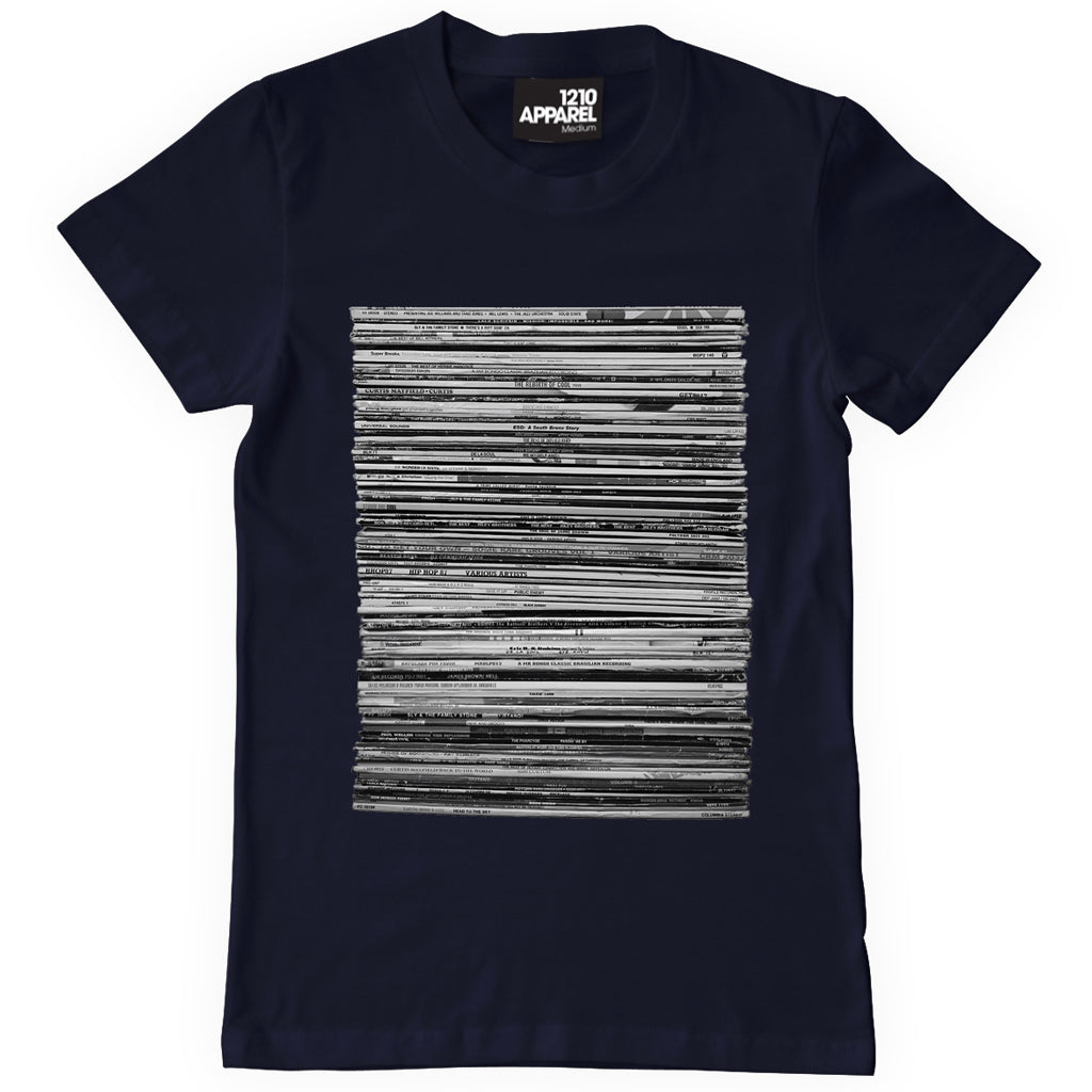 Vinyl Junkie T. Shirt - White