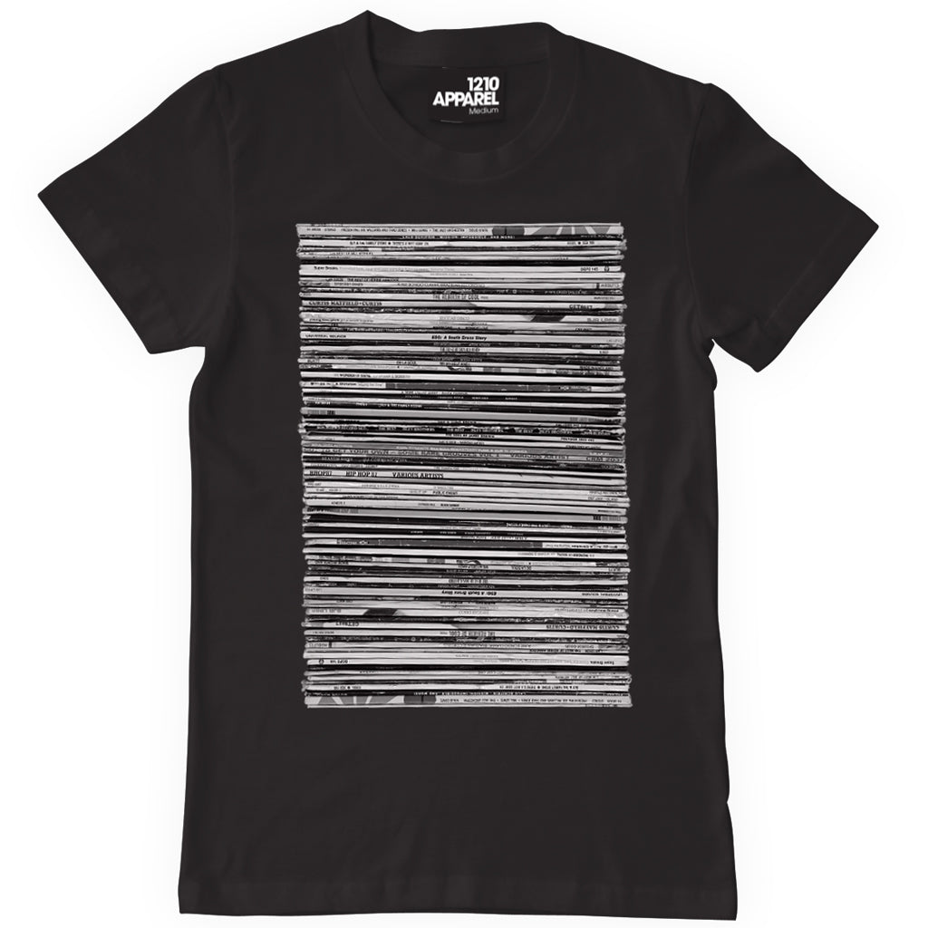 Vinyl Junkie T. Shirt - White