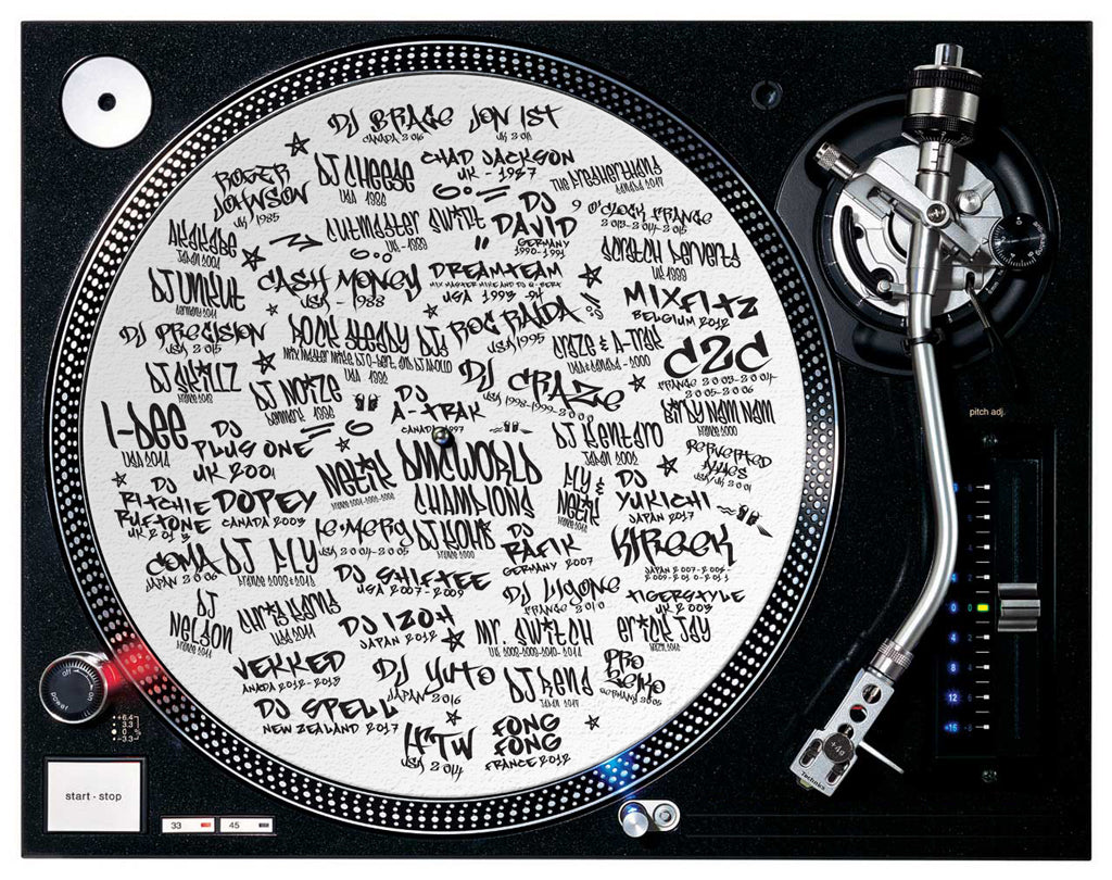 DMC WORLD CHAMPIONS SLIPMATS (PAIR)