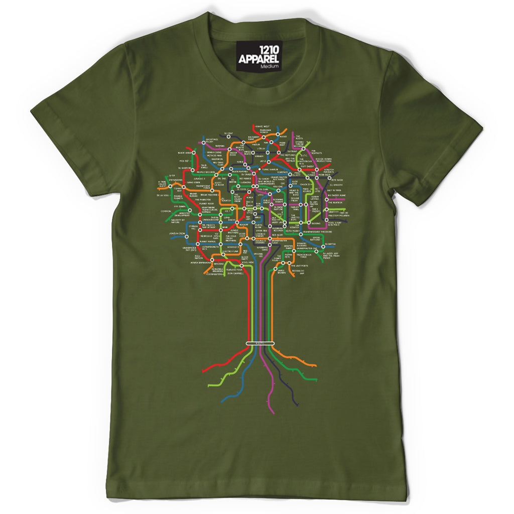 DMC Hip Hop Roots T-shirt - Khaki