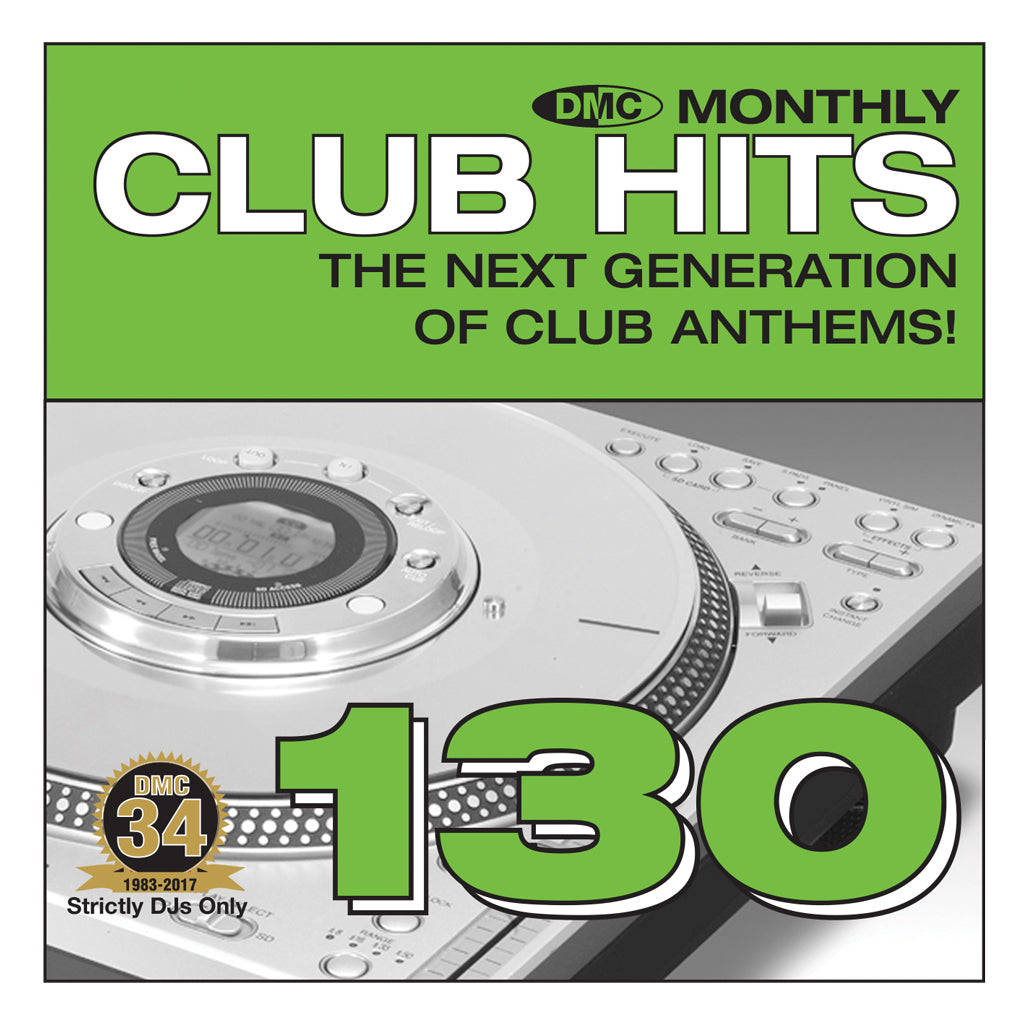 DMC CLUB HITS 130 - Mid-May 2017 Release