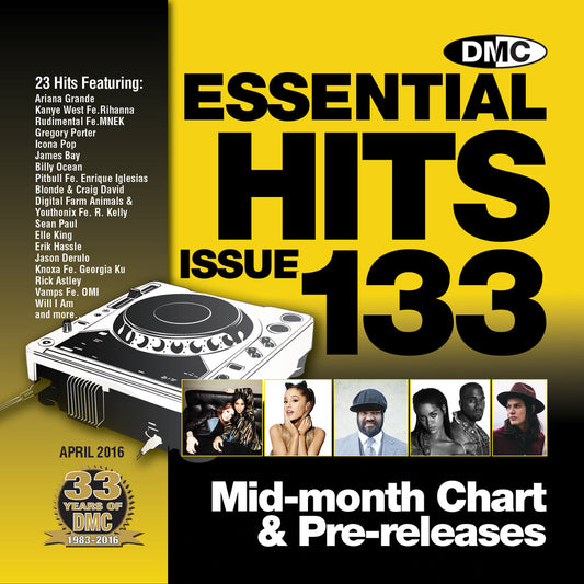 DMC ESSENTIAL HITS 133 - Mid April 2016 release