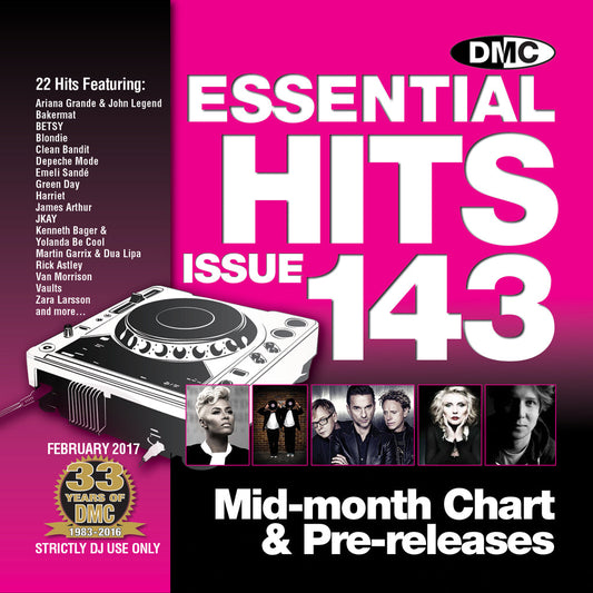 DMC Essential Hits 143 - Mid February 2017 release
