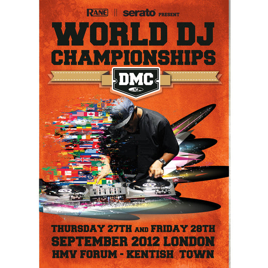 DMC World DJ Championship Final 2012 Poster
